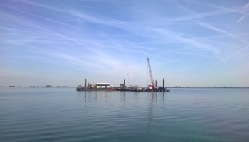 New high-voltage connection under the Haringvliet