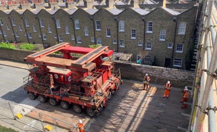 Self Propelled Modular Transporters