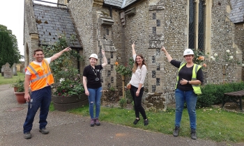 14 bird and bat boxes were donated and installed