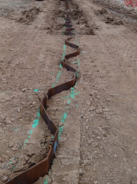 38t excavator and Movax at the Rochdale and Littleborough FRMS