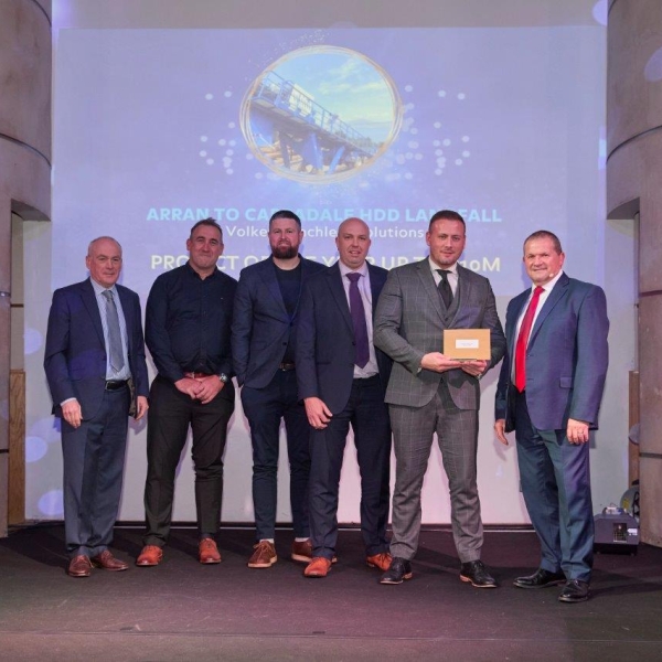 VolkerTrenchless Solutions employees at the Platinum Awards